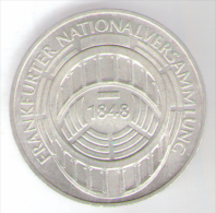 GERMANIA 5 DEUTSCHE MARCK 1973 AG 125th Anniversary - Frankfurt Parliament - Commemorative