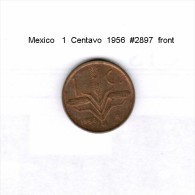 MEXICO    1  CENTAVO  1956  (KM # 417) - México