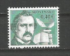 Slovakia 2011. Michal Miloslav Hodza MNH* - Ongebruikt