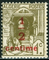 ALGERIA, COLONIA FRANCESE, FRENCH COLONY, 1924-1926, FRANCOBOLLO NUOVO, Scott P2 - Nuovi