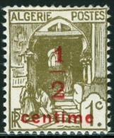 ALGERIA, COLONIA FRANCESE, FRENCH COLONY, 1924-1926, FRANCOBOLLO NUOVO, Scott P2 - Neufs