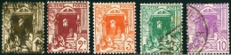 ALGERIA, COLONIA FRANCESE, FRENCH COLONY, 1926-1939,NUOVI (MLH*) E USATI, Scott 33-37 - Unused Stamps