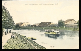 93 L'ILE SAINT DENIS / Les Subsistances Militaires / 2254. GI BELLE CARTE COULEUR - L'Ile Saint Denis