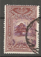 GRAND LIBAN -  Yv.  N° 197  (o)  5pi S 30c  Surtaxe Armée  Cote  30 Euro  BE  2 Scans - Used Stamps