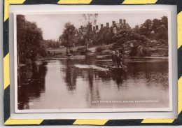 VERITABLE CARTE-PHOTO. - . LILY POND & ROYAL HOUSE. SANDRINGHAM - Autres & Non Classés