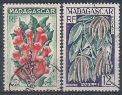 Madagascar N° 333-334 Obl. - Gebruikt