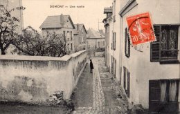 DOMONT UNE RUELLE ANIMEE - Domont