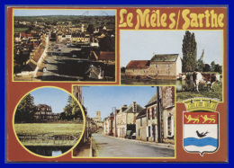 LE MELE-SUR-SARTHE. Multivues.  (C.P.M.) - Le Mêle-sur-Sarthe