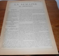 La Semaine Des Constructeurs. N°29. 15 Janvier 1887. Hôtel De Ville De Neuilly. - Revistas - Antes 1900