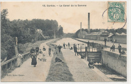 80 // CORBIE   Le Canal De La Somme 13 - Corbie