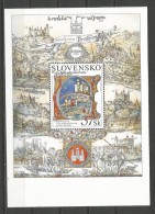 Slovakia 2007. Initial Painting Bratislava MNH** Block - Unused Stamps