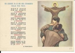 CAL085 - CALENDARIETTO 1957 - PIA OPERA CARITAS FRANCISCANA - Kleinformat : 1941-60