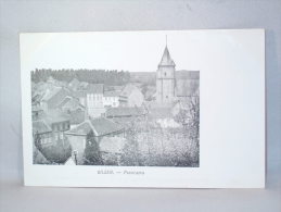 Bilzen. Bilsen. Panorama. Cachet "Chocolat Des Chartreux Mons". - Bilzen