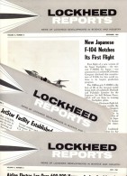 LOT De 5  Revues - LOCKEED REPORTS 1961  (3421) - Fliegerei