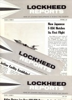 LOT De 5  Revues - LOCKEED REPORTS 1961  (3421) - Aviazione