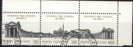 PIA . VAT - 1991 : Assemblea  Speciale Per L' Europa Del Sinodo Dei Vescovi  - (SAS 915-17) - Oblitérés