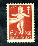 5161x)  Finland 1947  - Scott # B-83 ~ Mint* ~ Offers Welcome! - Unused Stamps