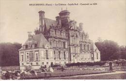 27 BEAUMESNIL - Le Château - Façade Sud - D1 337 - Beaumesnil