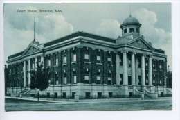 NB Ca 1910 Brandon Manitoba Court House - Other & Unclassified
