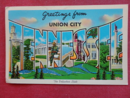 Union City,TN--Greetings From Union City--cancel 1970--PJ 281 - Autres & Non Classés