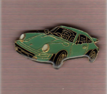 Pin´s  Automobile   PORSCHE  Verte - Porsche