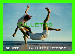 SPORTS. LUTTE BRETONNE - GOUREN - IRIS -  LAMN - PALLENN - HANTER AR C'HIN - - Wrestling