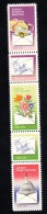 #1805-1809 Strip Of 5 Stamps, National Letter Writing Week Issue - Blocchi & Strisce