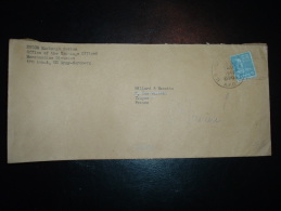 LETTRE POUR LA FRANCE TP MONROE 5C OBL. APR 20 1949 US ARMY  POSTAGE A.P.O. 696 A - Cartas & Documentos