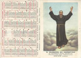 CAL089 - CALENDARIETTO 1957 - S. GIUSEPPE DA COPERTINO - OSIMO (ANCONA) - Petit Format : 1941-60