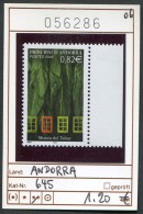 Andorra 2006 - Andorre Francaise 2006 - Michel 645 - ** Mnh Neuf Postfris - Ungebraucht