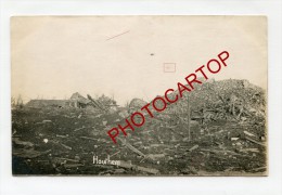 HOUTHEM-Carte Photo Allemande-Guerre 14-18-1WK-BELGIQUE-BELGIE N- - Komen-Waasten