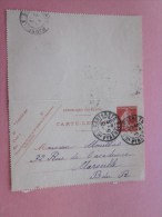 Entiers Postaux Entier Postal Semeuse 10c Carte Lettre De Cauterets Htes-Pyrénnée 1910> Faire Défiler Les Photos Voir - Letter Cards