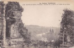 Cp , 85 , TIFFAUGES , Ruines Du Château Et Vallée De La Sèvre - Sonstige & Ohne Zuordnung