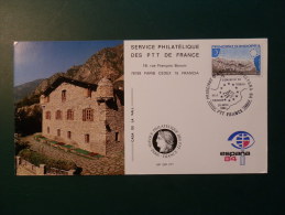 34/463  DOC..  .ANDORRA - Storia Postale