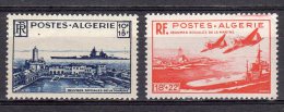 (S0041) ALGERIA, 1949 (Naval Charities Fund). Complete Set. Mi ## 280-281. MNH** - Unused Stamps