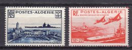 (S0042) ALGERIA, 1949 (Naval Charities Fund). Complete Set. Mi ## 280-281. MLH* - Unused Stamps
