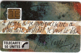 Télécarte  F 14, Jean  CORTOT  87, 50 U, Cote  Phonecote  2005  15 € - 1987