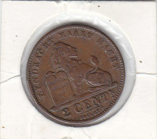 2 CENTIMES Cuivre Léopold II 1905 FL - 2 Cent