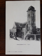 GRAVELINES - église  - 1916 - Service Armée Belge - Militaire Dienst - Lot BA 46 - Gravelines