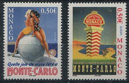 Monaco** N° 2437 - 2438 - Europa - Année 2004 - - Other & Unclassified