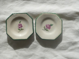 2 ASSIETTES DE POUPEE - Altri & Non Classificati