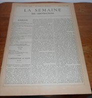 La Semaine Des Constructeurs. N°46. 14 Mai 1887. Hôtel De M. J. R. Au Parc Monceau. - Magazines - Before 1900