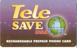 TARJETA DE ESTADOS UNIDOS DE TELE SAVE USA - Sonstige & Ohne Zuordnung