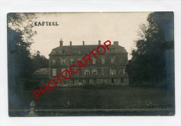 INGELMUNSTER-KASTEEL-Carte Photo-Guerre 14-18-1WK-BELGIEN-BELGIQUE-FLANDERN-Flandres- - Roeselare
