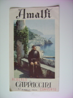 AMALFI  ALBERGO CONVENTO CAPPUCCINI   VECCHIO  DEPLIANT   BROCHURE  TOURISTIQUES  TOURISME     TURISMO - Turismo, Viaggi