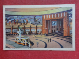 Cincinnati,OH--Union Terminal--not Mailed--PJ 283 - Andere & Zonder Classificatie