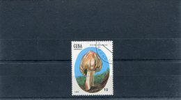 1988-Cuba- "Poisonous Mushrooms" Issue- "Inocybe Patouillardii" 10c. Stamp Used - Oblitérés