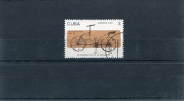 1993-Cuba- "Bicycles" Issue- "Leonardo Da Vinci, 15th Cent." 3c. Stamp Used - Gebraucht