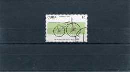 1993-Cuba- "Bicycles" Issue- "Ernest Michaux, 1856" 10c. Stamp Used - Gebraucht