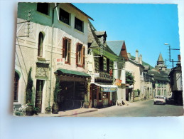 Carte Postale Ancienne : CAMPAN : La Rue Principale En 1966 - Campan